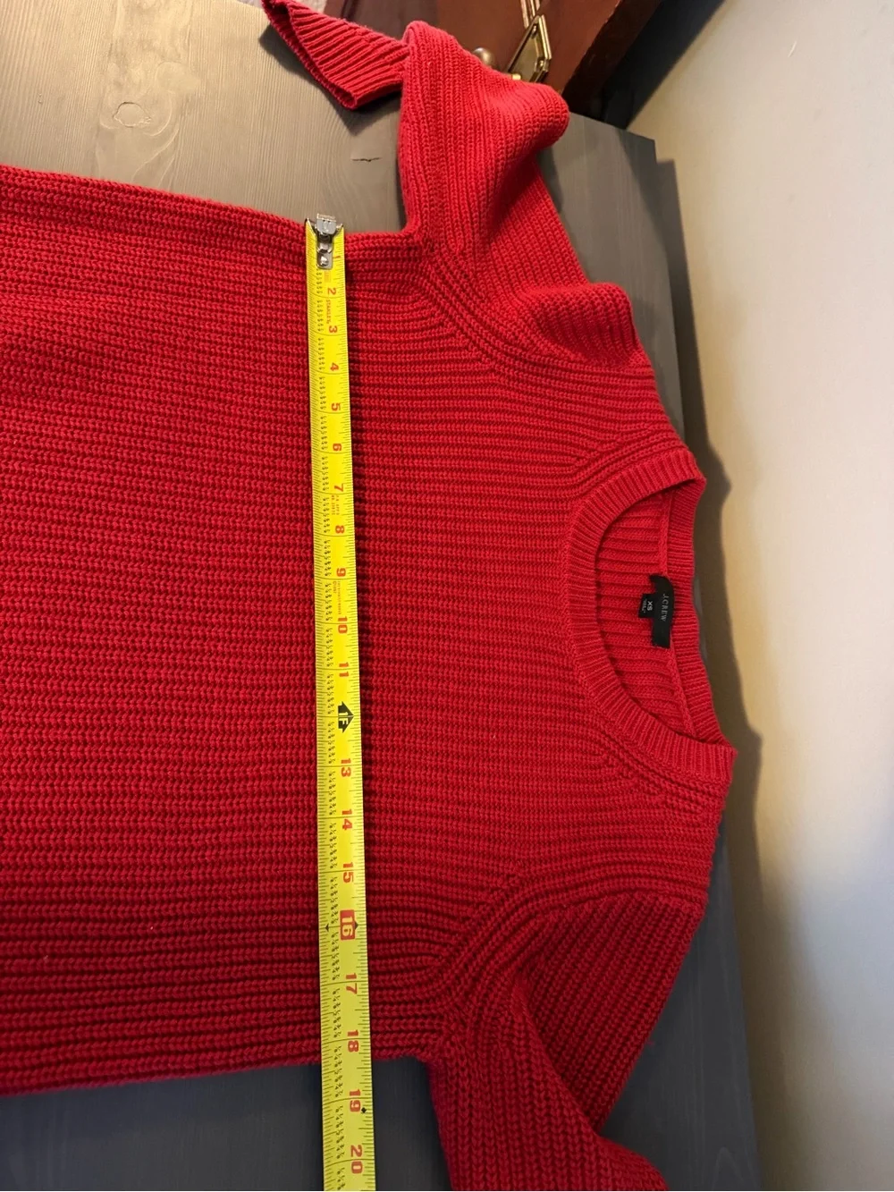 J. Crew Ribbed Crewneck Sweater in Cotton Cashmere